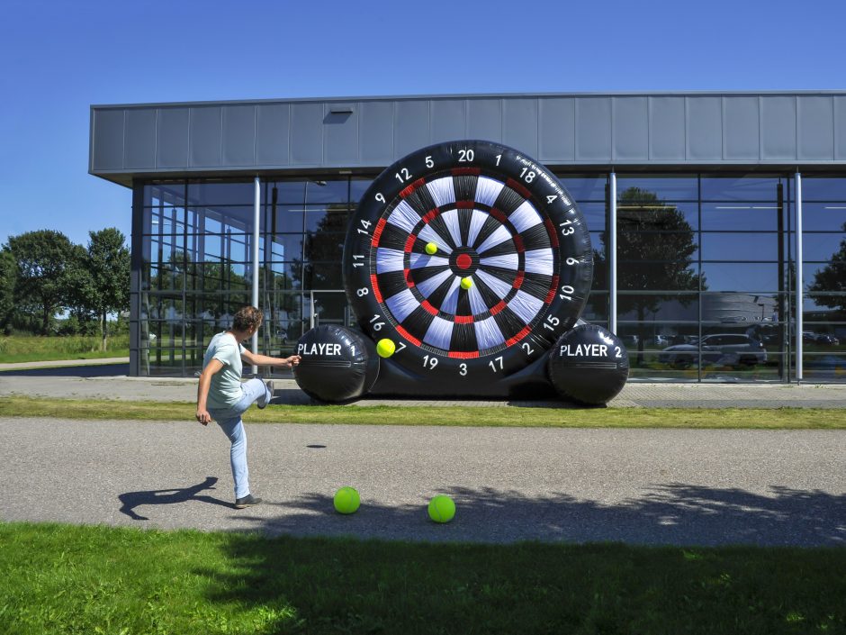 Peachtree City Inflatable Giant Soccer Darts Game